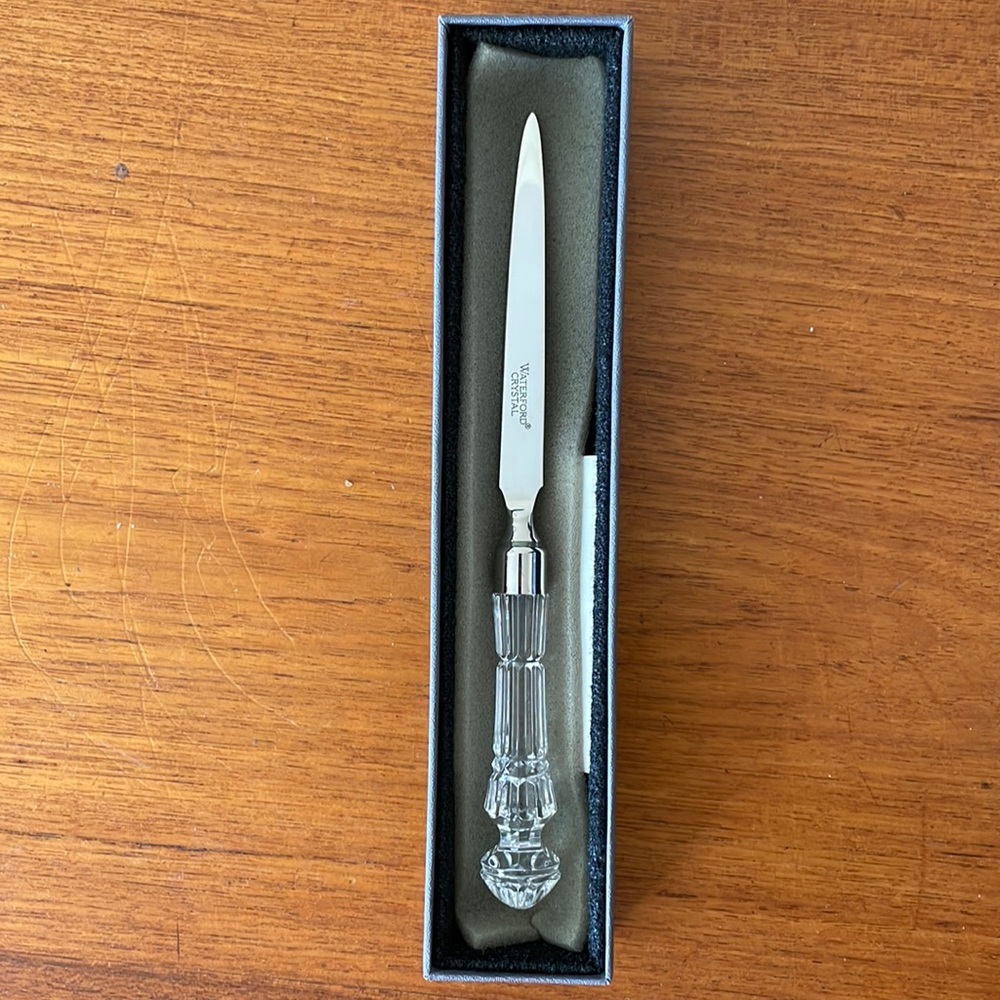 Waterford Crystal letter opener